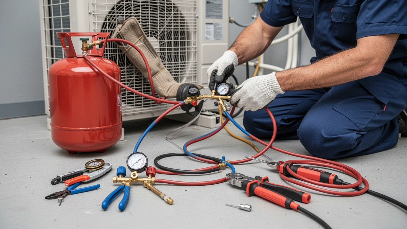 Refrigerant Leak Repair